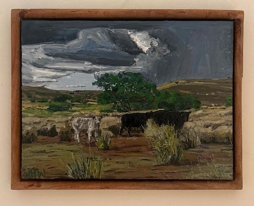 Cows Before Rain