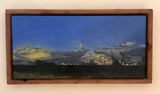 Sonoita Landscape with Ravens